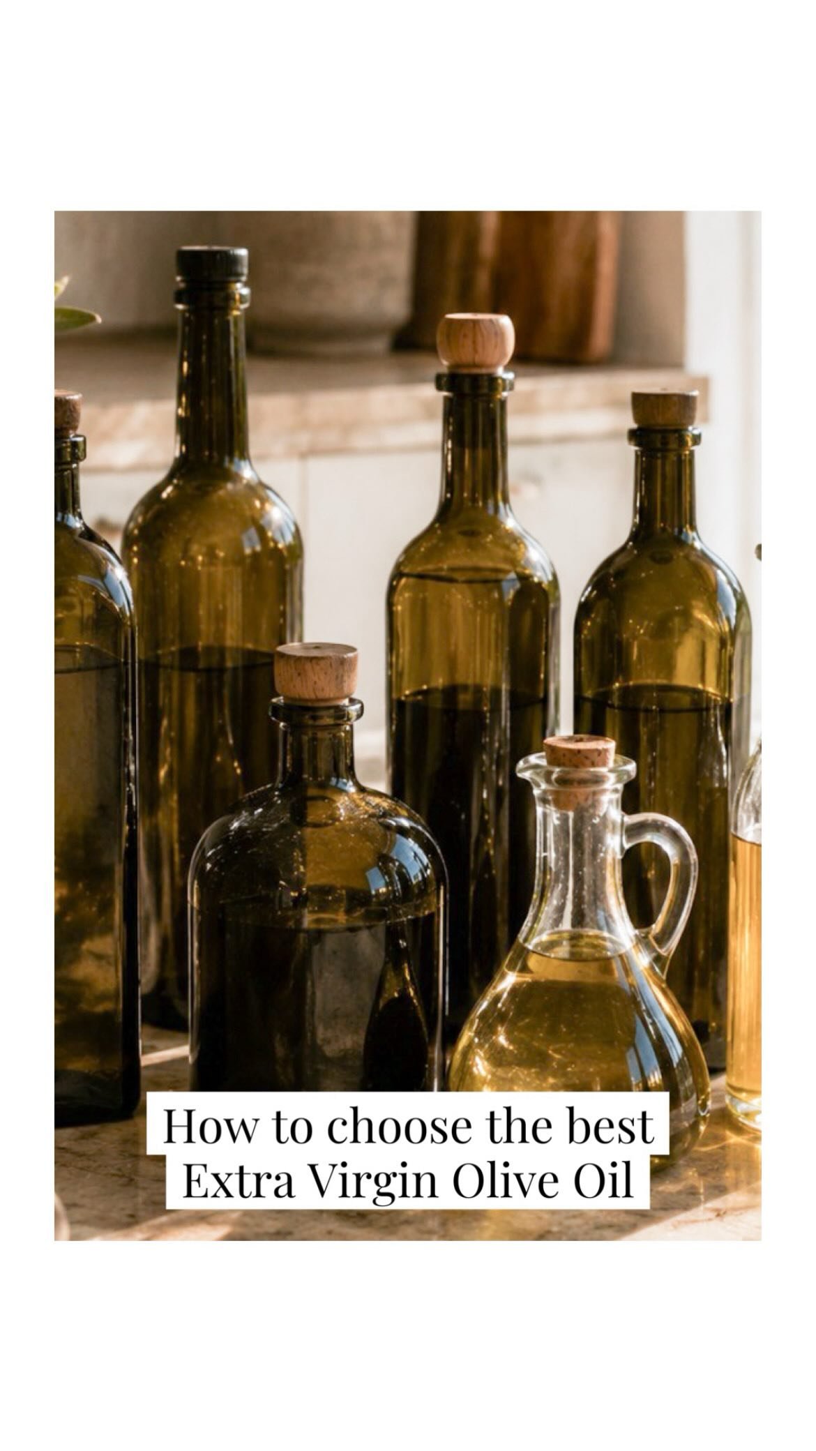 Growing up in Italy, we never stood in the supermarket comparing olive oil brands.

We bought big tins of extra virgin olive oil from small farms in Puglia or Tuscany—usually through friends of friends who knew that one little producer making incredible oil.

Well... not anymore.

Now I shop like everyone else, and one thing has become very clear:

Labels matter far more than brands.

If you know how to read them, they’ll tell you (almost) everything you need to know about the bottle you’re buying.

That’s exactly what I’ll teach you in my latest article: how to choose the best extra virgin olive oil available at your supermarket.

❤️ Send this to a friend who loves Italian food.

Article linked in Bio ⬆️ 

#expatkitchen #busymomlife #americanmom #italianamerican #italianabroad