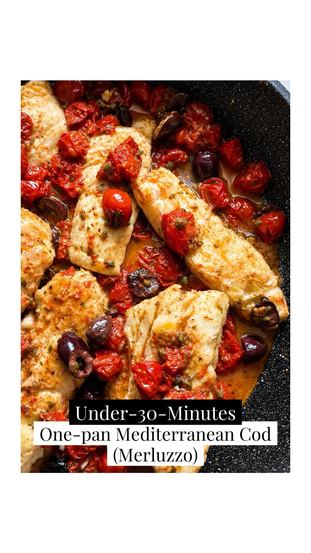Summer dinners should make your life easier.

This one definitely makes mine.

Everything goes into one pan: cod, cherry tomatoes, capers, Kalamata olives, garlic, a splash of white wine, oregano... then you leave it alone for about 20 minutes while you do literally anything else. I don’t even have to think about a side dish. The tomatoes and olives already take care of that👌🏻

The full step-by-step recipe and measurements is published on Substack for everyone to enjoy. I make one recipe free for everyone on the first Thursday of every month, so if you are not subscribed yet - this is a good place to start ✨ 

Save ✅ this recipe for the next time dinner needs to happen in under 30 minutes. 

Link in bio to get the recipe! 

#mealprepideas #kidsfoodideas #italianfoodlover #italianrecipes #onepanmeal